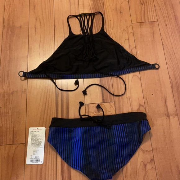Lululemon tidal flow net top twisted bikini & bott - Picture 10 of 14
